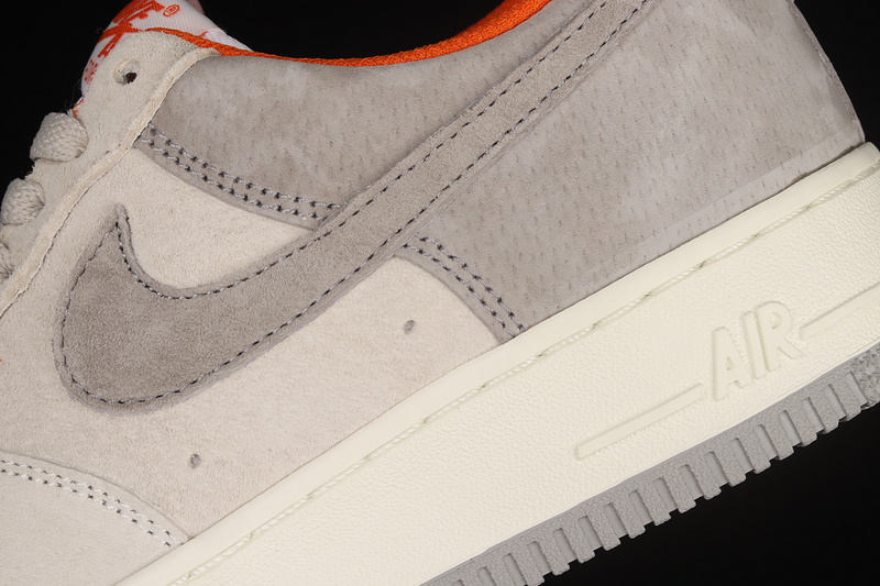 Nike Air Force 1 '07 Low White/Grey/Orange 25