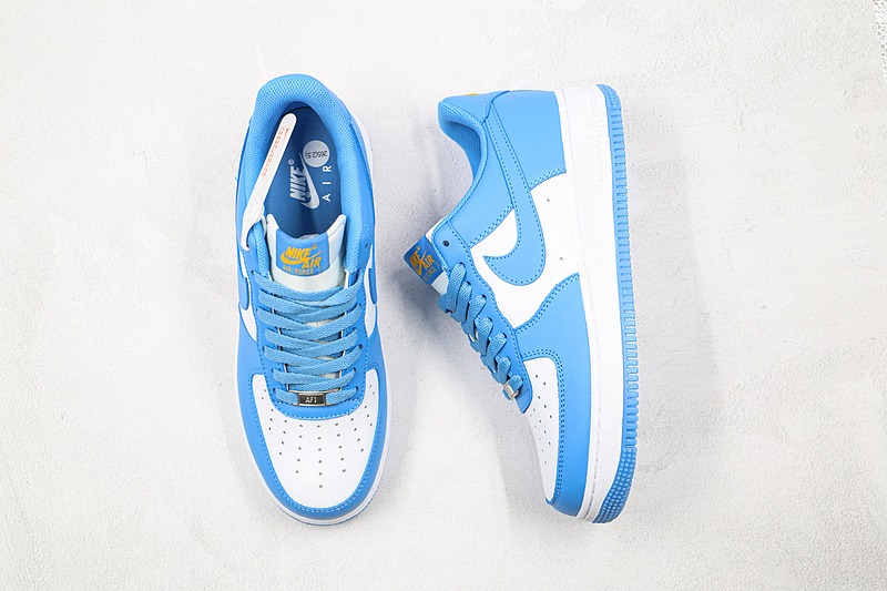 Air Force 1 Low Blue/Blue/White 5