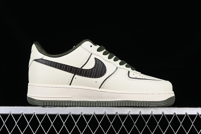 Nike Air Force 1 '07 Low Black/Grey/Green 7