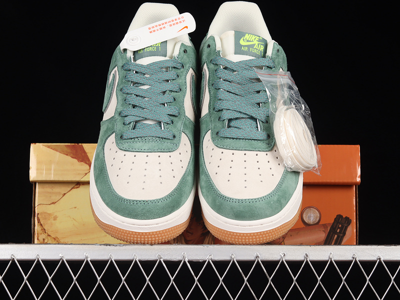 Akira X Air Force 1 Low 07 Green/White/Gum 3