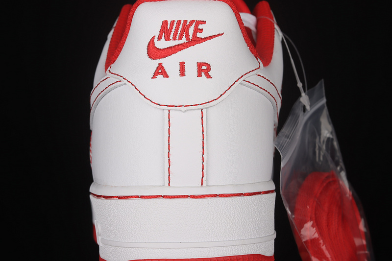 Air Force 1 Low 07 Contrast Stitch White/University Red/White 23