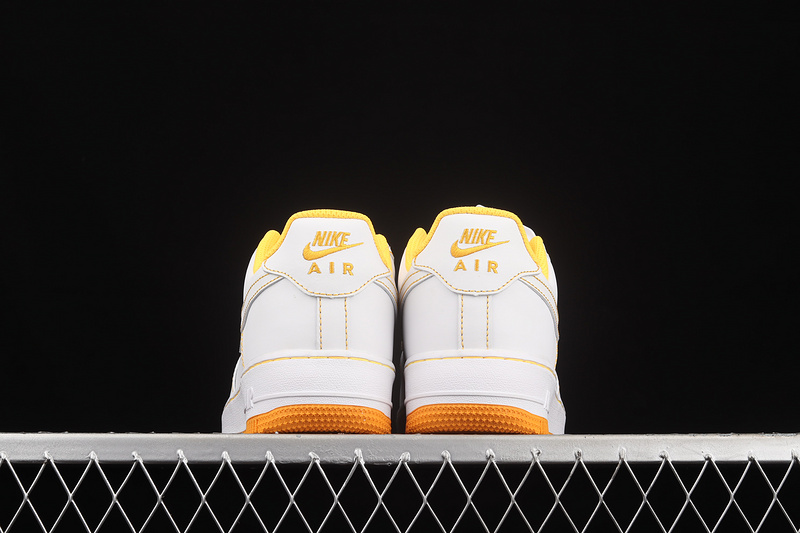 Air Force 1 Low 07 Contrast Stitch White/White/Laser Orange 23