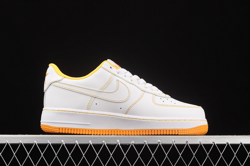 Air Force 1 Low 07 Contrast Stitch White/White/Laser Orange 31