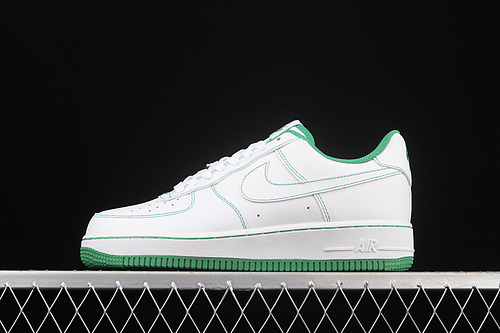 Air Force 1 Low 07 Contrast Stitch White/White/Pine Green 19