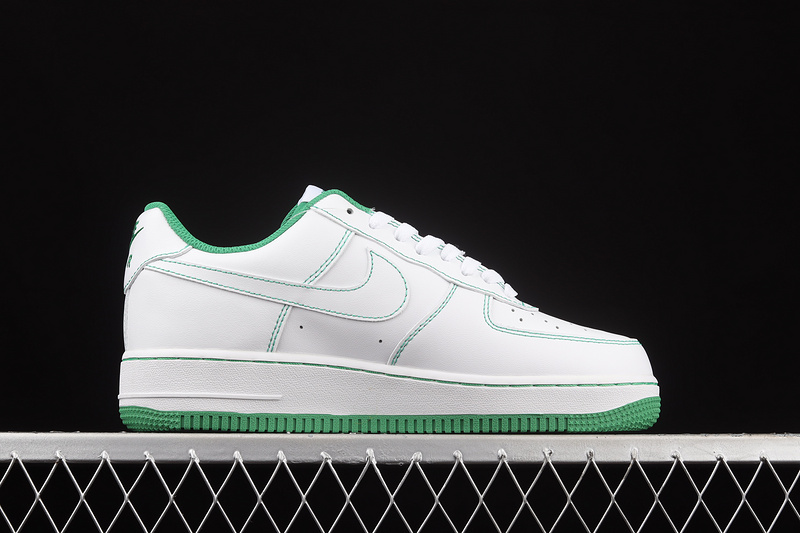 Air Force 1 Low 07 Contrast Stitch White/White/Pine Green 27