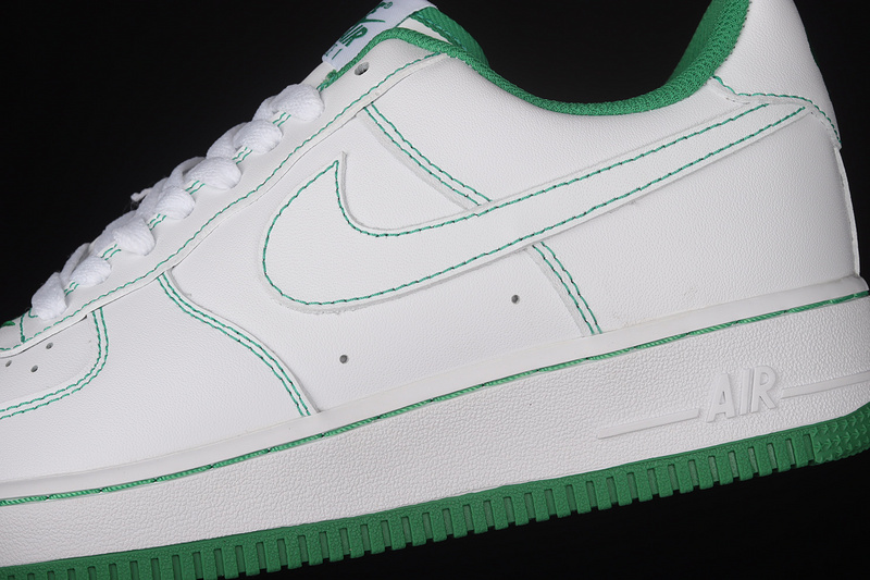 Air Force 1 Low 07 Contrast Stitch White/White/Pine Green 29