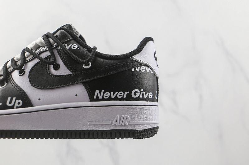 Air Force 1 Low 07 Never Give Up Black/Black/White 9