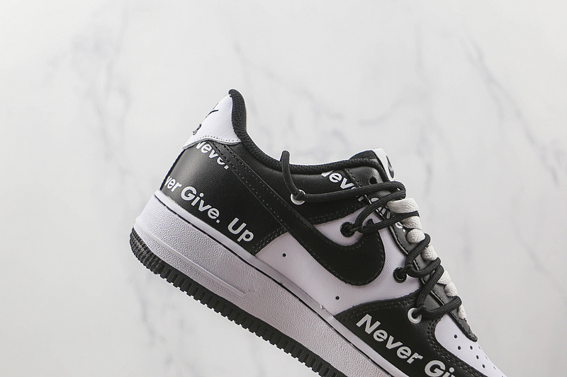 Air Force 1 Low 07 Never Give Up Black/Black/White 13