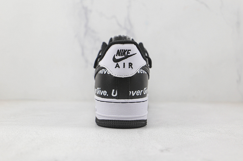 Air Force 1 Low 07 Never Give Up Black/Black/White 15