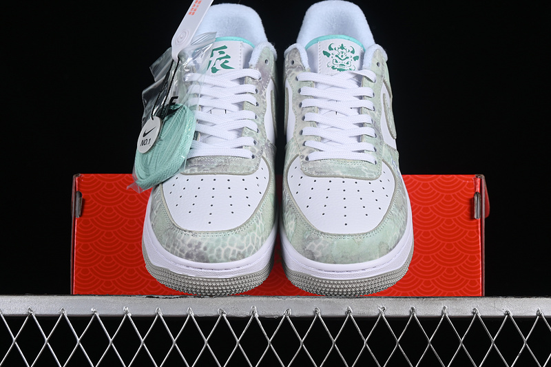 Nike Air Force 1 '07 Low Year Of The Dragon White/Green 13