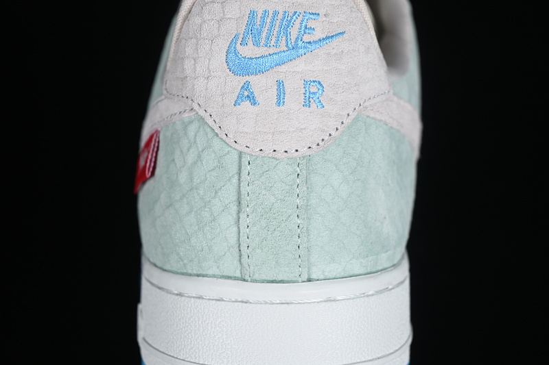 Nike Air Force 1 '07 Low White/Green/Blue/Grey 11