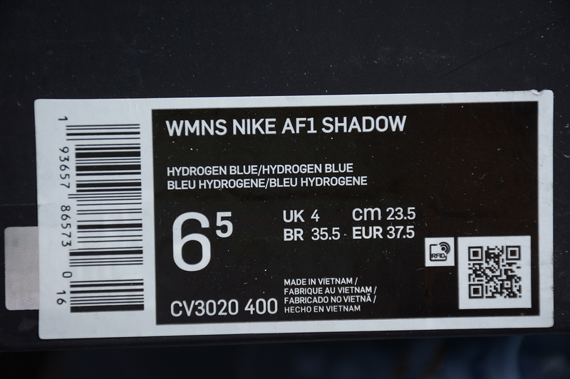 Air Force 1 Shadow Hydrogen Blue/White 29