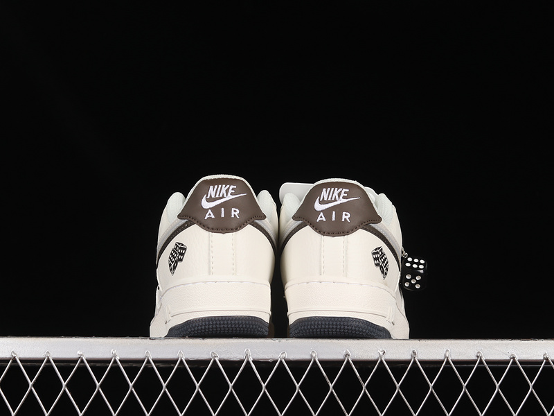 Air Force 1 Low Lv8 Double Swoosh White/Grey/Brown 13