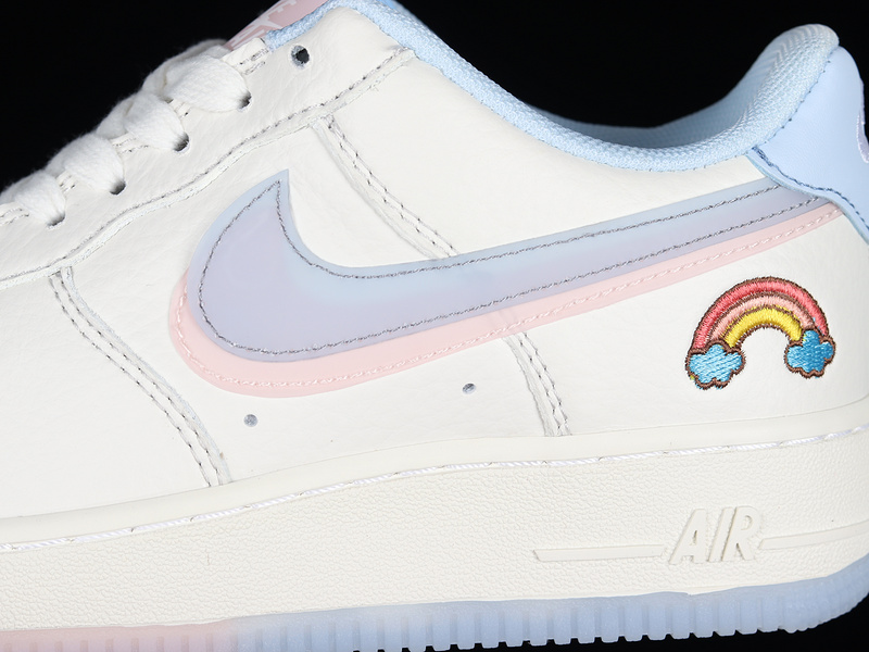 Air Force 1 Low 07 White/Light Armory Blue/Arctic Punch 17