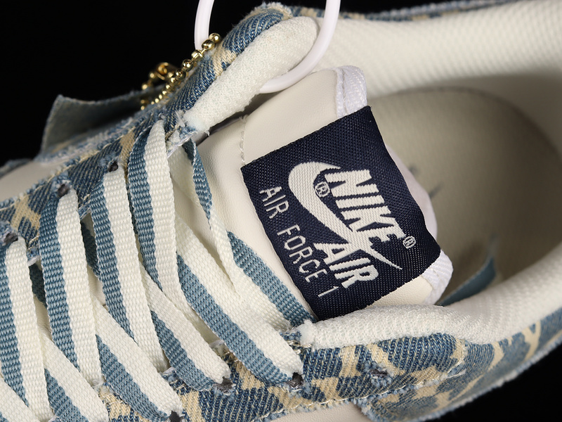 M*Lb X Air Force 1 Low 07 Denim Blue/White/Black 13