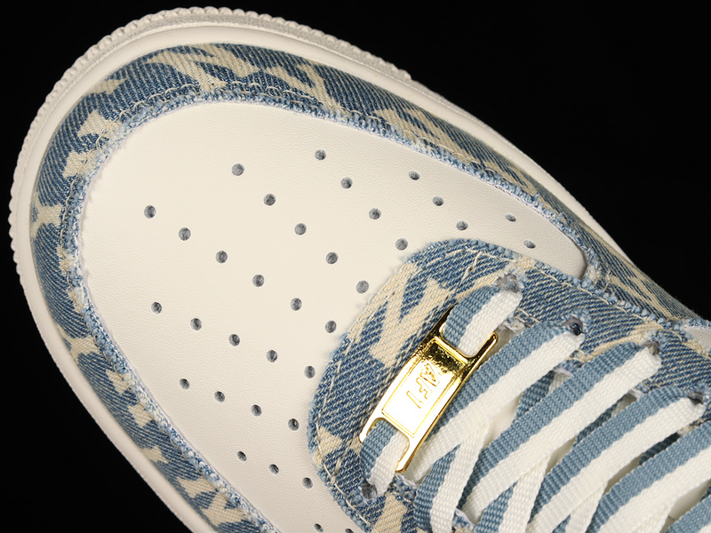 M*Lb X Air Force 1 Low 07 Denim Blue/White/Black 21