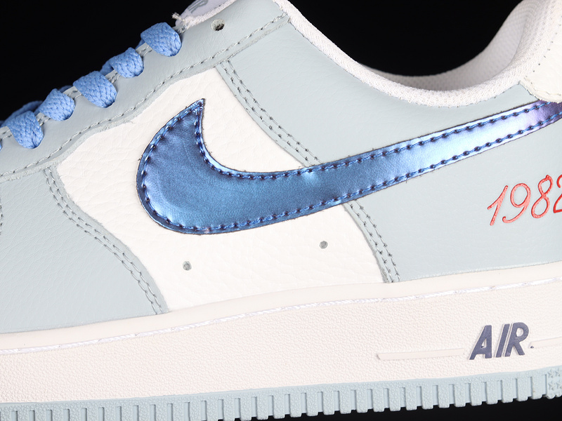 Air Force 1 Low 07 White/Light Blue/Blue 5