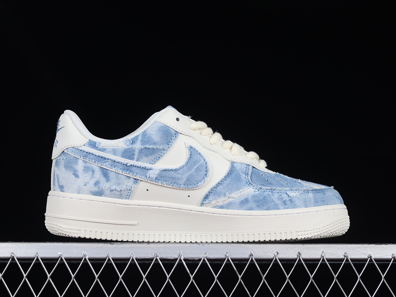 Air Force 1 Low 07 Broken Silk White/Blue/Beige 9