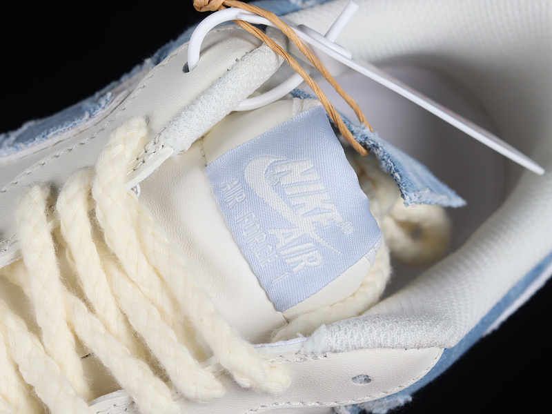 Air Force 1 Low 07 Broken Silk White/Blue/Beige 29