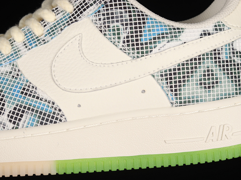 Air Force 1 Low 07 Lion Dance White/Green/Black 5