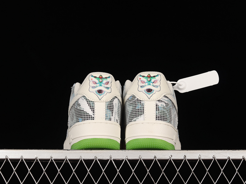 Air Force 1 Low 07 Lion Dance White/Green/Black 7