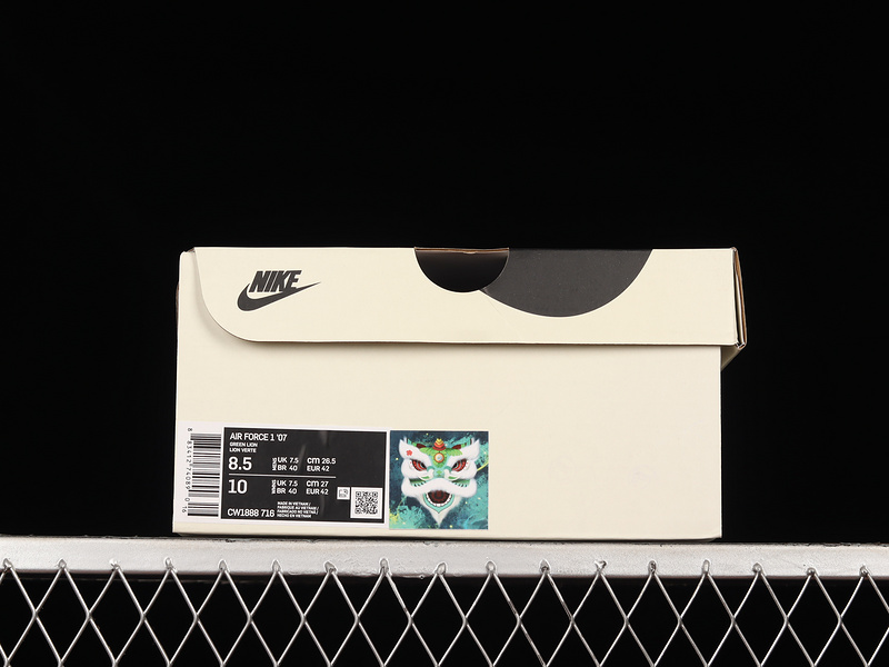 Air Force 1 Low 07 Lion Dance White/Green/Black 15