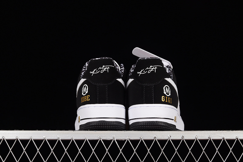 Nike Air Force 1 '07 Low Gigi Black/Black/White 7