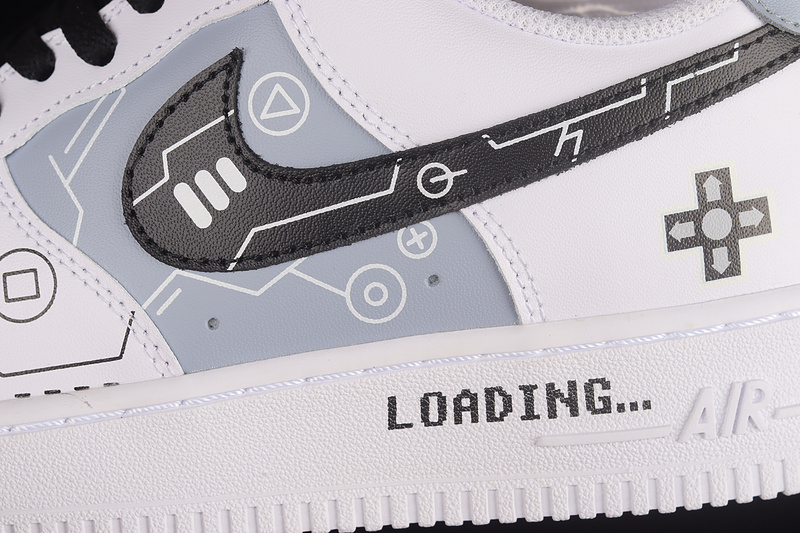 Nike Air Force 1 '07 Low White/Grey/Black 11