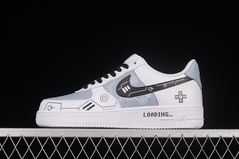 Nike Air Force 1 '07 Low White/Grey/Black 13