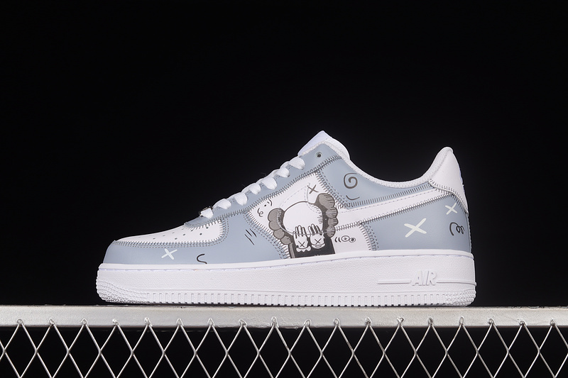 Nike Air Force 1 '07 Low X Kaws White/White/Light Blue 31