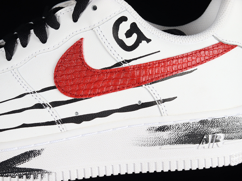 Air Force 1 Low 07 White/Black/Red 7