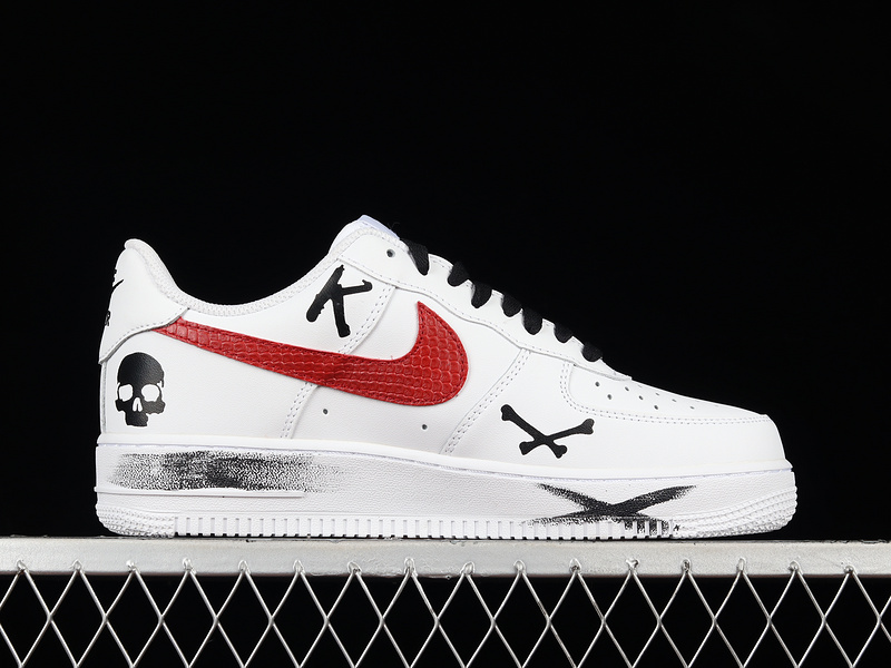 Air Force 1 Low 07 White/Black/Red 25