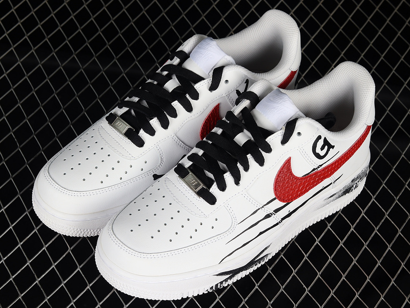 Air Force 1 Low 07 White/Black/Red 27