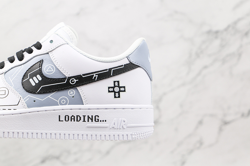 Air Force 1 Low 07 White/Light Grey/Black 3