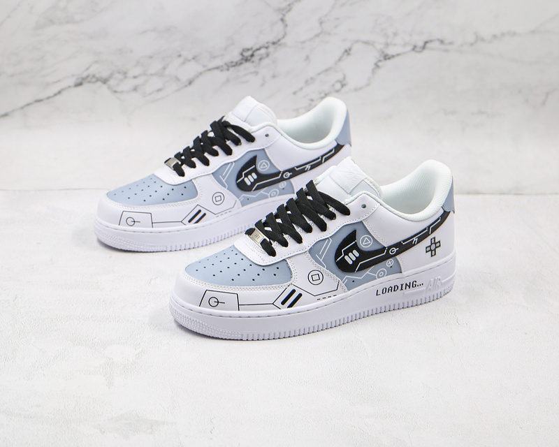 Air Force 1 Low 07 White/Light Grey/Black 5