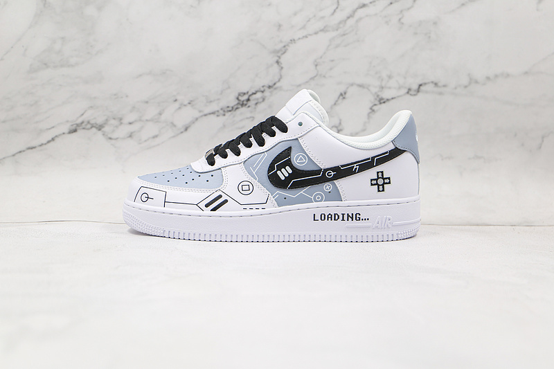 Air Force 1 Low 07 White/Light Grey/Black 7