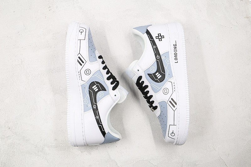 Air Force 1 Low 07 White/Light Grey/Black 9