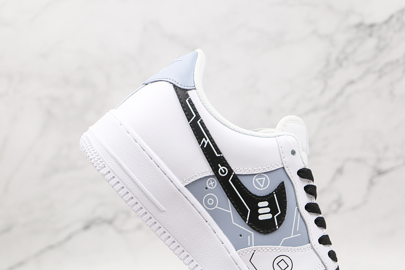 Air Force 1 Low 07 White/Light Grey/Black 17