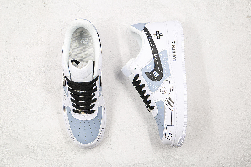 Air Force 1 Low 07 White/Light Grey/Black 19