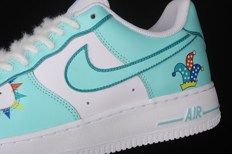 Air Force 1 Low 07 White/White/Sky Blue 7