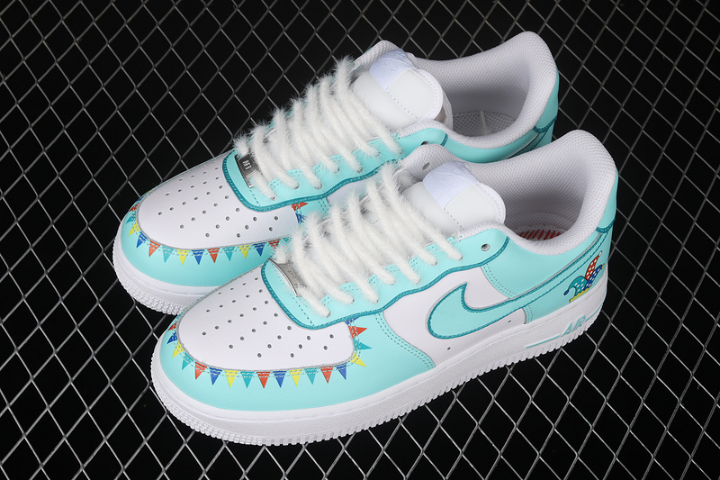 Air Force 1 Low 07 White/White/Sky Blue 15