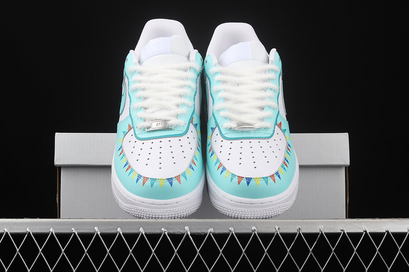 Air Force 1 Low 07 White/White/Sky Blue 17