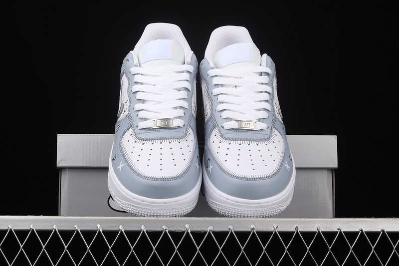 Kaws X Air Force 1 Low Light Blue/White/Black 15