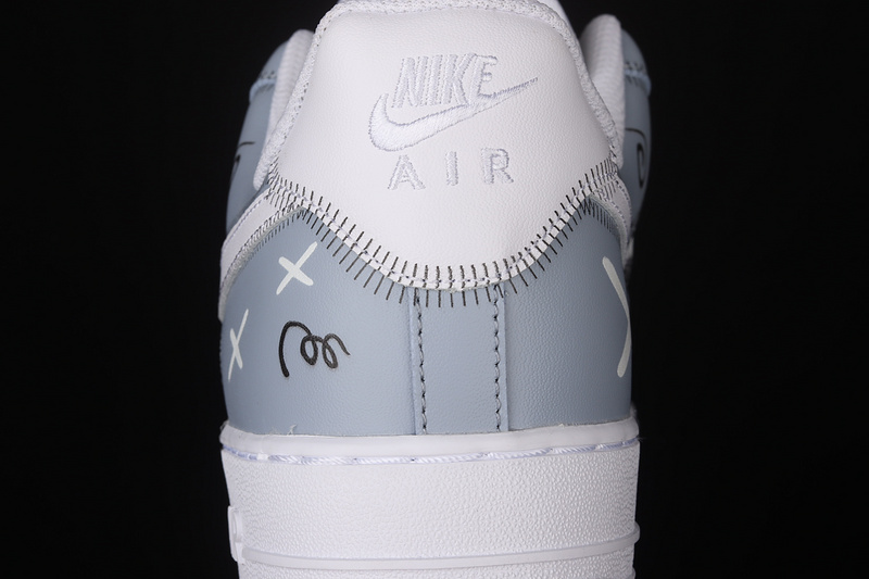 Kaws X Air Force 1 Low Light Blue/White/Black 23