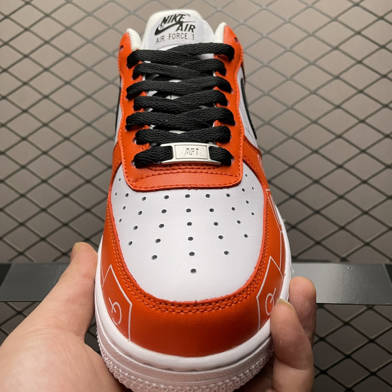 Air Force 1 Low 07 Orange/White/Black 5