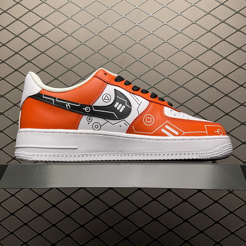 Air Force 1 Low 07 Orange/White/Black 7