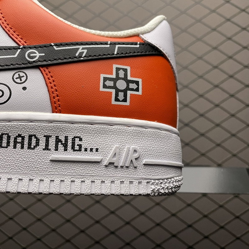 Air Force 1 Low 07 Orange/White/Black 9