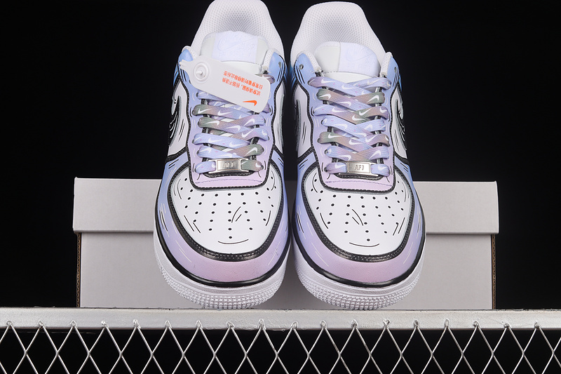 Nike Air Force 1 '07 Low Light Blue/White/Black 17