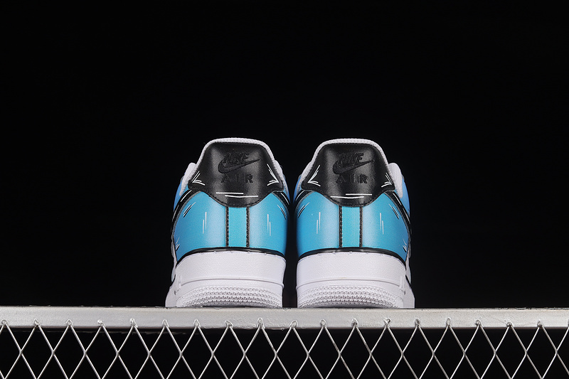 Nike Air Force 1 '07 Low Light Blue/White/Black 23