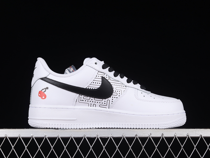 Air Force 1 Low 07 Ps5 White/Black/Light Blue 3